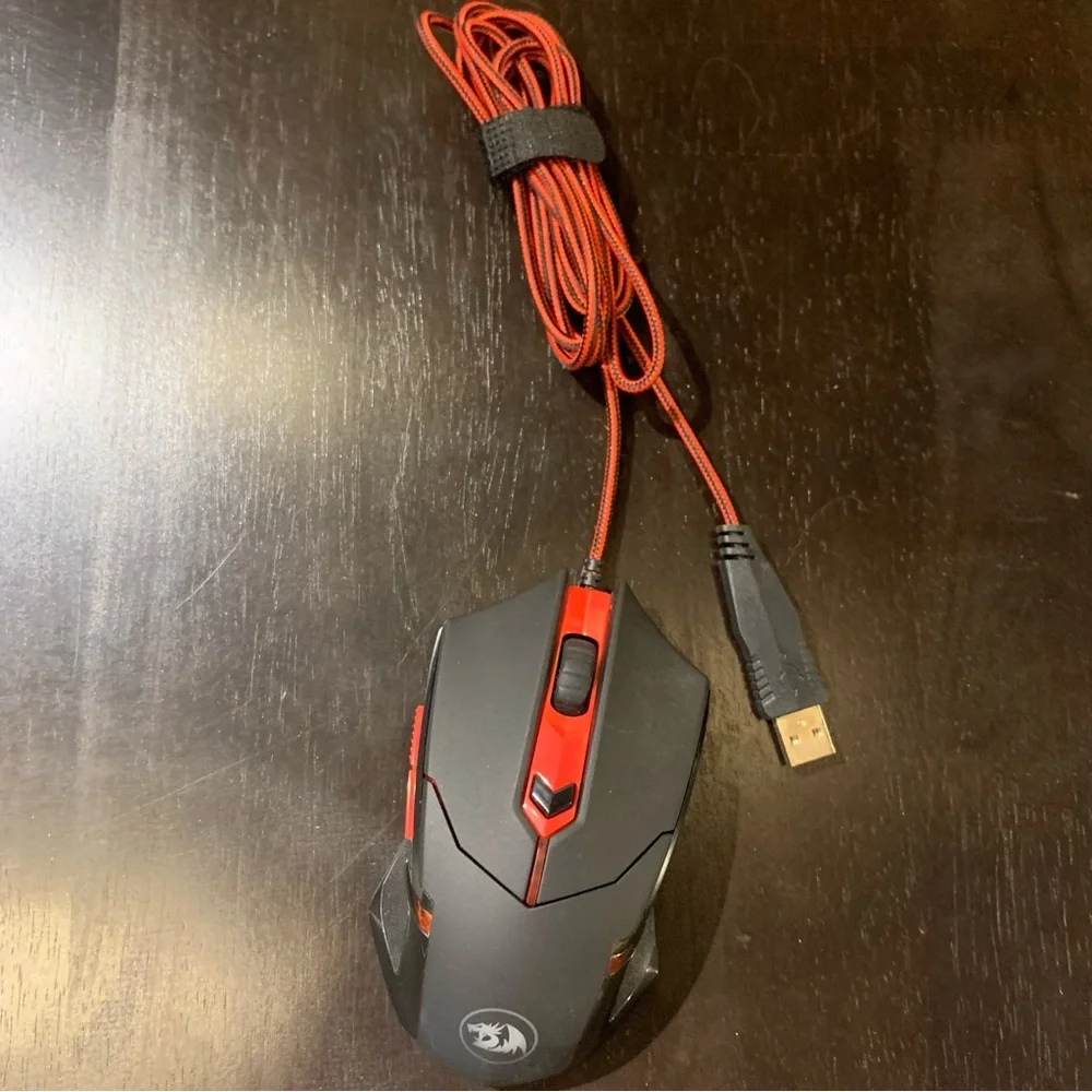 Redragon 3200 DPI Wired Optimal Gaming Mouse (Model: S101-3)